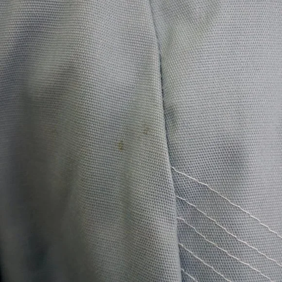 💜 VINTAGE Light Blue Hooded Long Sleeve Jacket/Coat - Picture 7 of 15